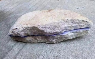 紫春翡翠手镯价格表「沾奶奶光花8000买的翡翠原石」