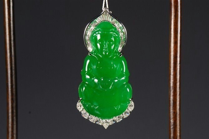 極品玻璃種，帝王綠翡翠高貴之美  第8张