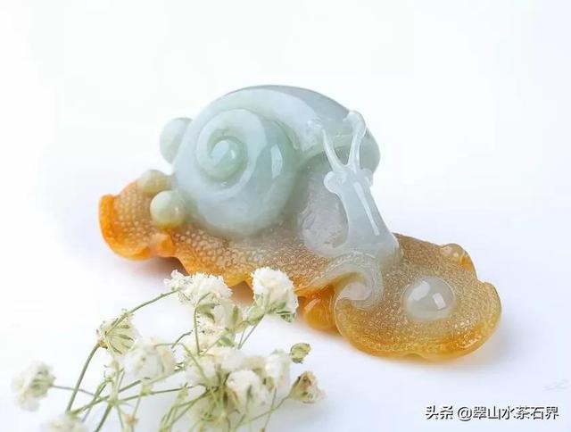 翡翠蜗牛的寓意是什么「行走的蜗牛什么寓意」  第7张