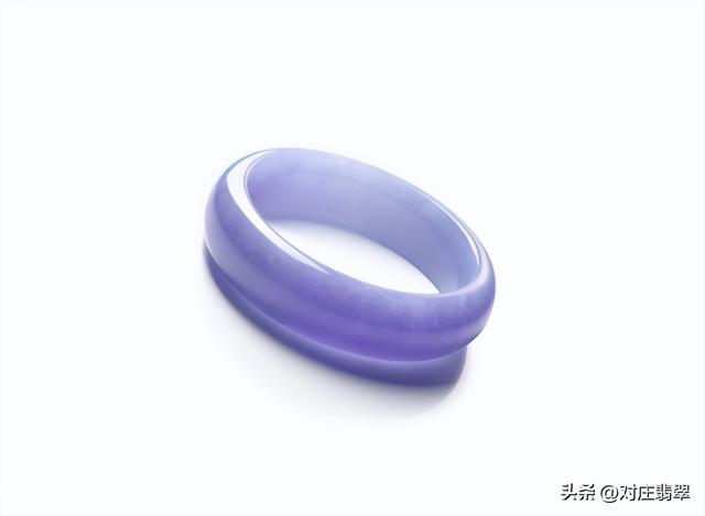 紫底青翡翠手镯价格是多少「不同种水的同款价值多少」  第6张