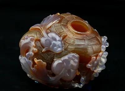 阿拉善玛瑙阿拉善彩玉（具有隐晶质结构的石英质结构的石”  第3张