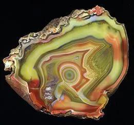 阿拉善玛瑙阿拉善彩玉（具有隐晶质结构的石英质结构的石”  第6张